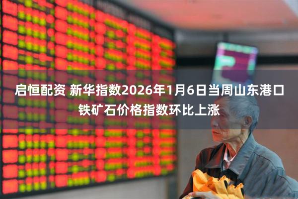 启恒配资 新华指数2026年1月6日当周山东港口铁矿石价格指数环比上涨
